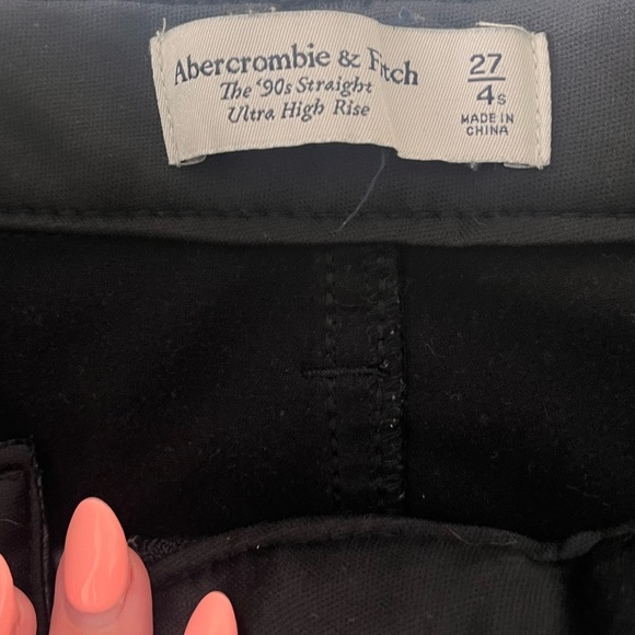 Abercrombie Vegan Leather 90s straight paint - Picture 6 of 6